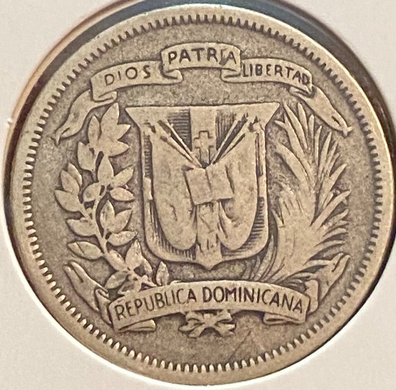 1951-Dominican-Republic-25-Centavos